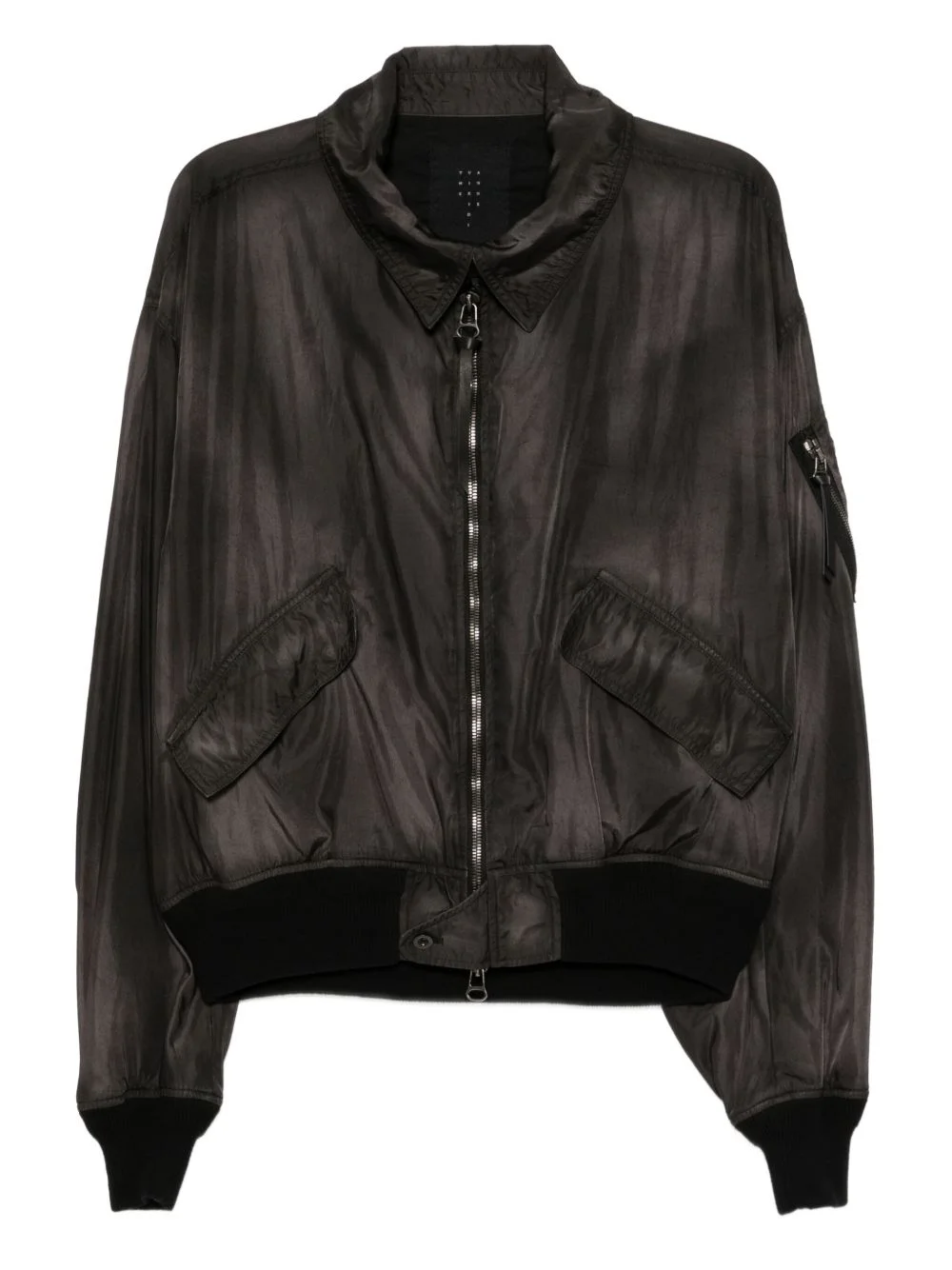 zip-up bomber jacket - 1