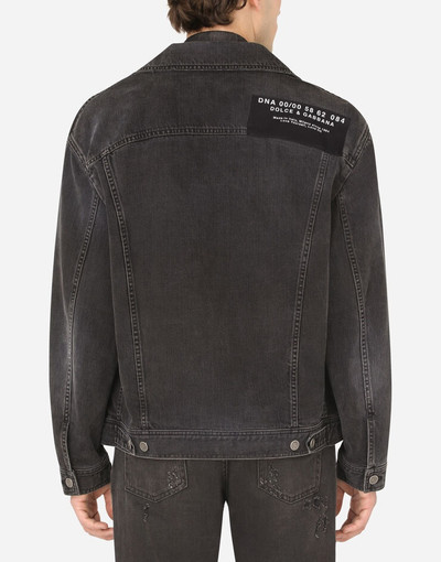 Dolce & Gabbana Denim jacket with double construction outlook