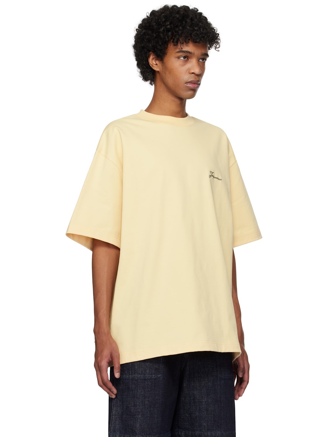 Yellow 'The Haltères' T-shirt - 2