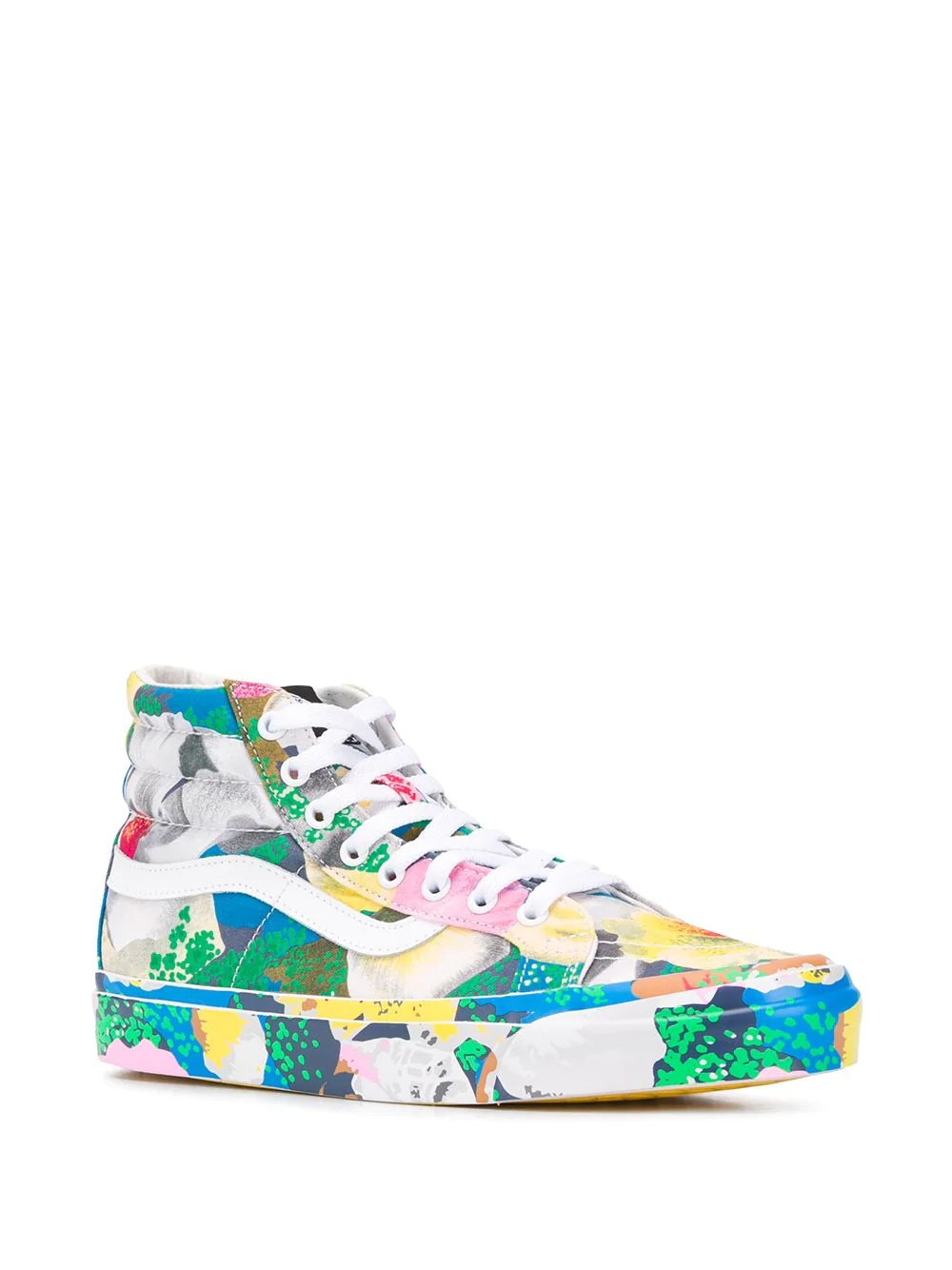 x Vans stylised floral print Sk8-Hi sneakers - 2