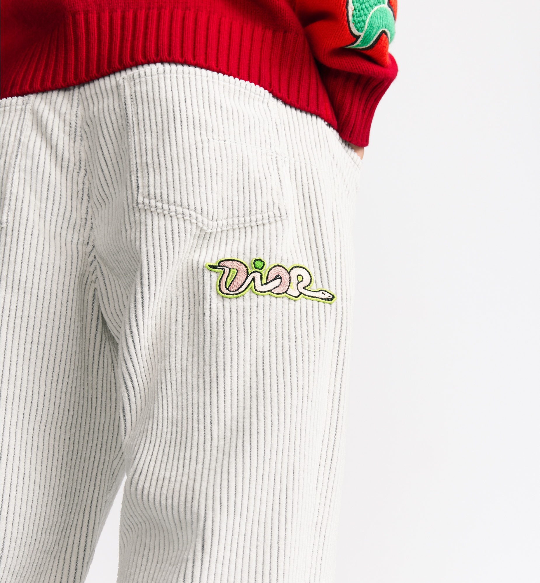 DIOR AND KAWS Heritage Jeans - 6