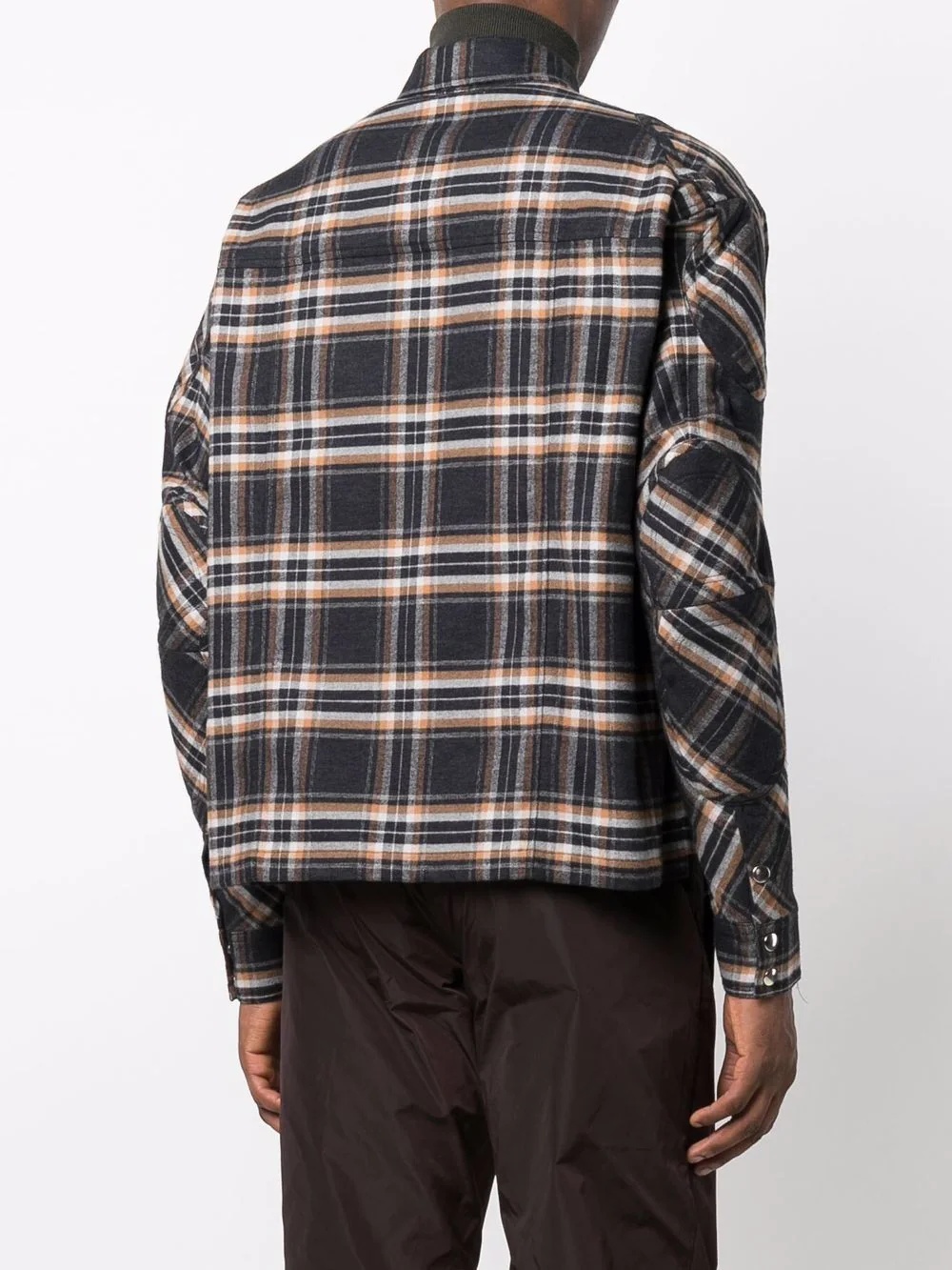 check pattern flannel shirt - 5