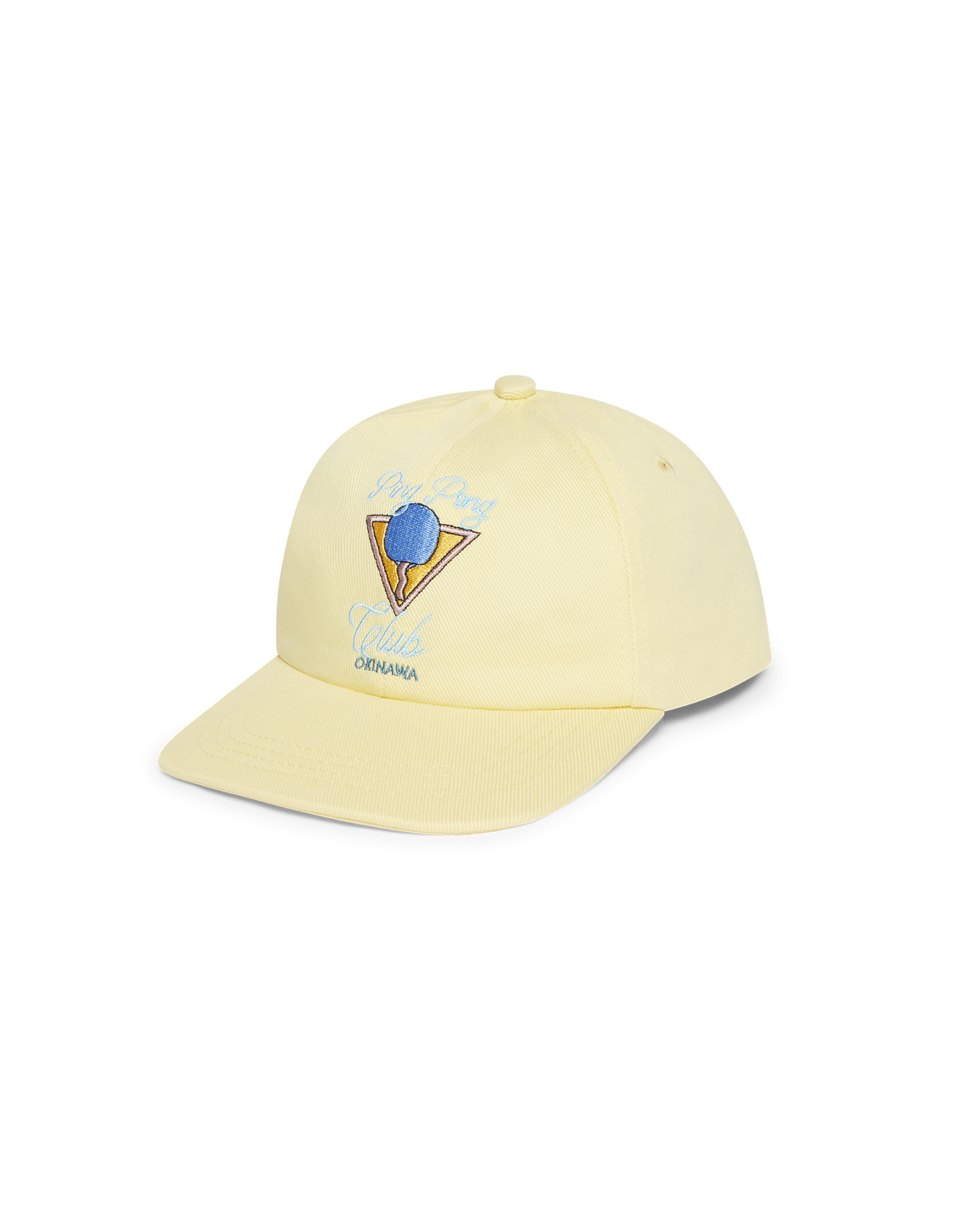 Yellow Ping Pong Club Icon Cap - 1