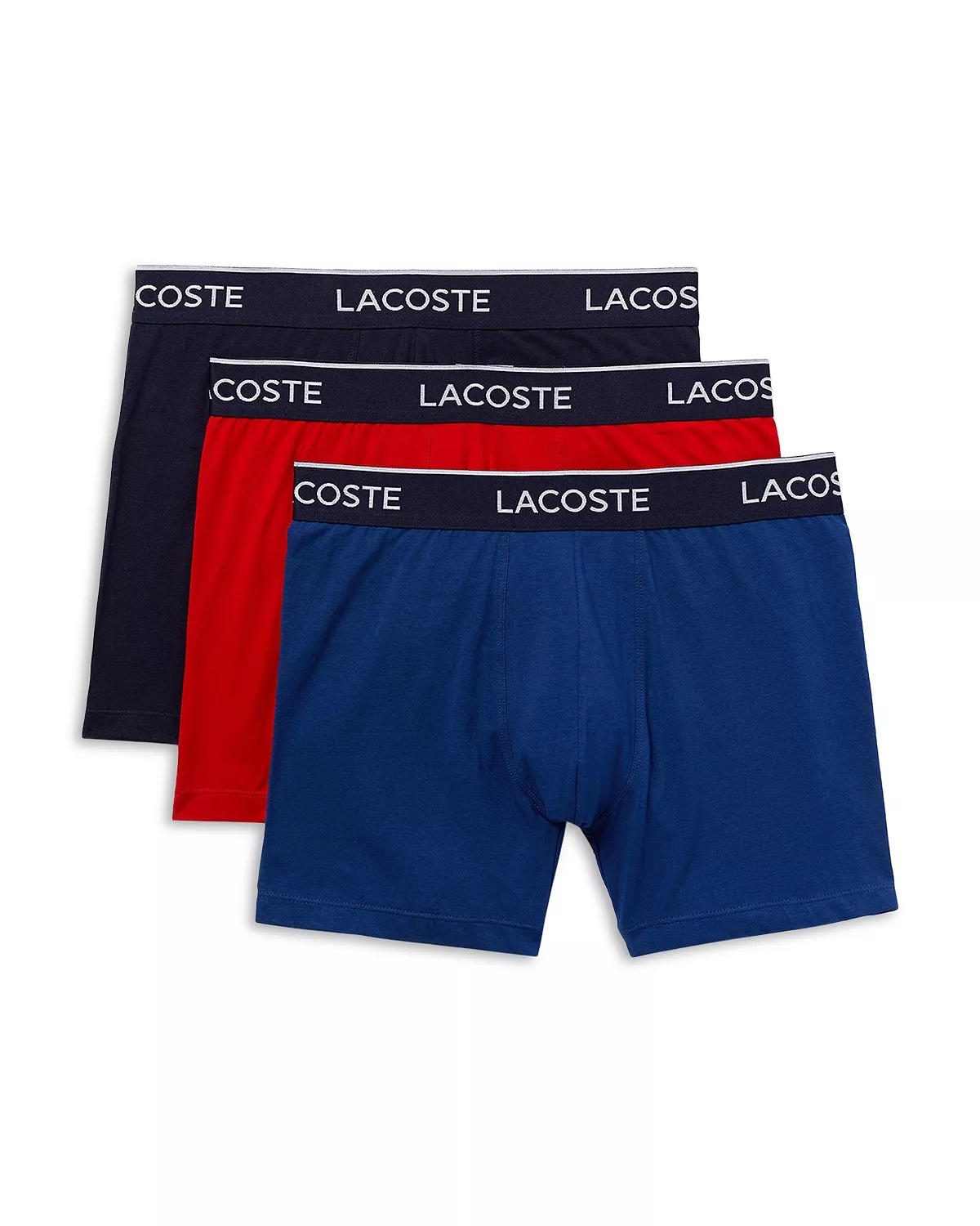 Cotton Stretch Logo Waistband Long Boxer Briefs, Pack of 3 - 1