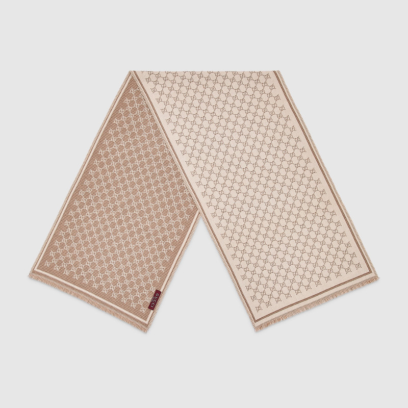 GUCCI GG wool scarf outlook