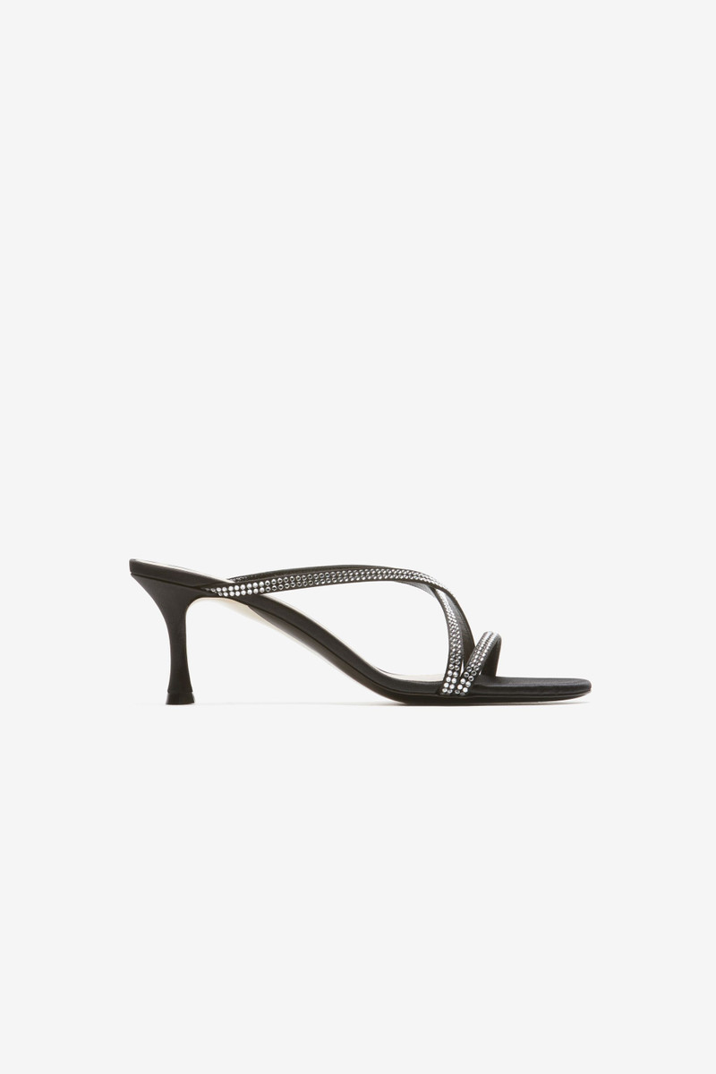 CRYSTAL-EMBELLISHED MULES 1