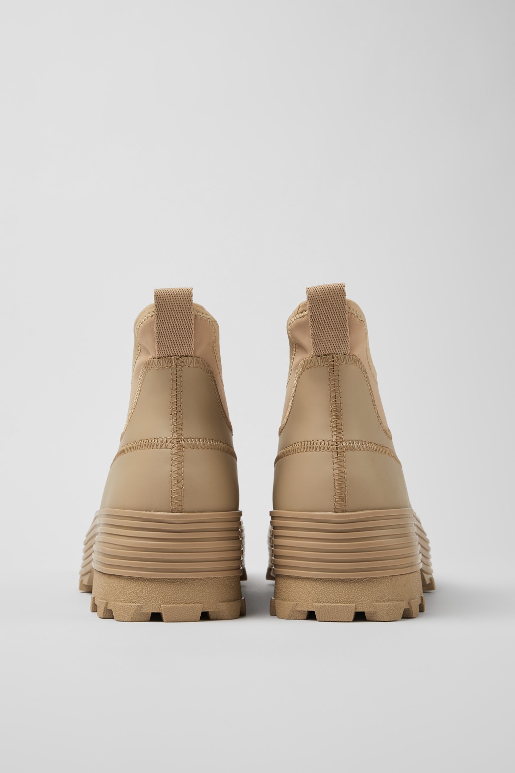 Beige ankle boots - 3