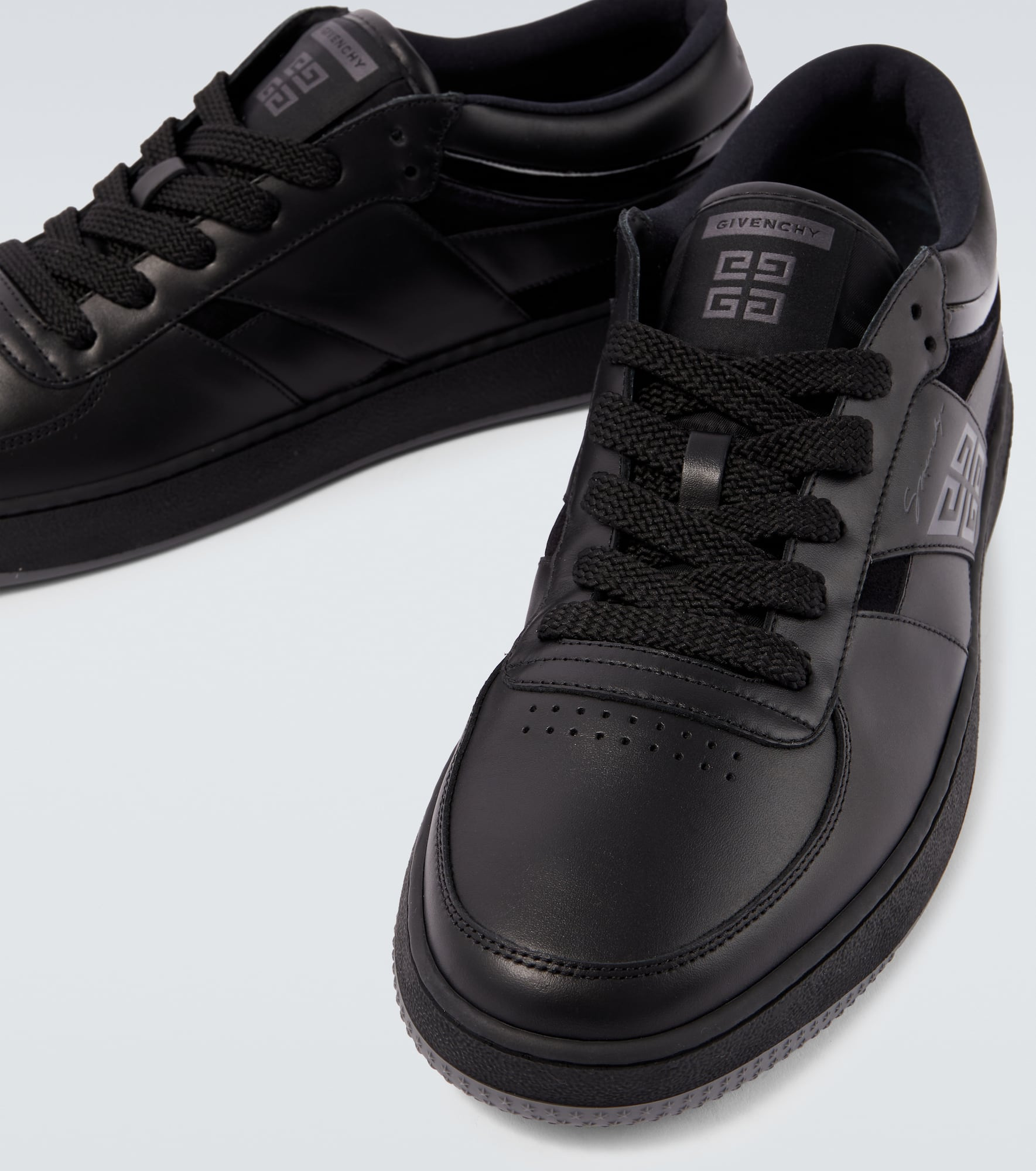 G Move 4G leather sneakers - 3