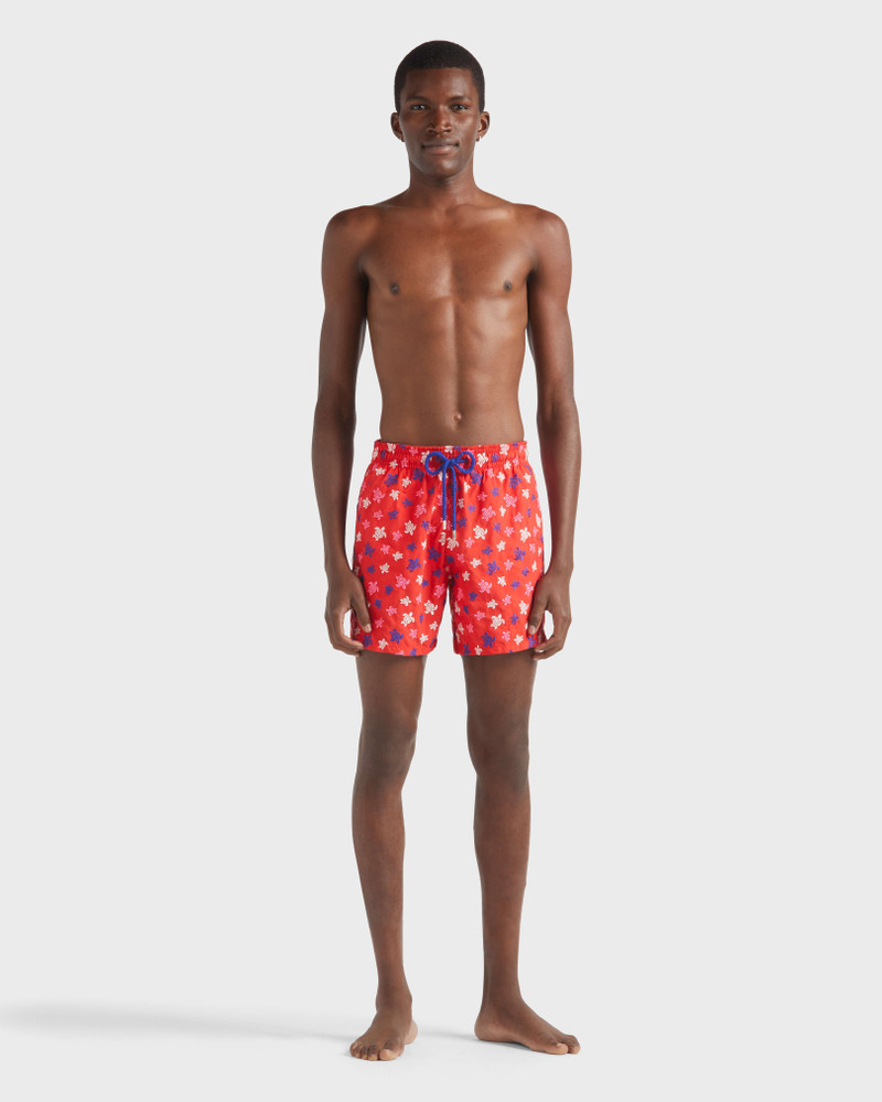 Vilebrequin Men Swim Shorts Embroidered Ronde des Tortues - Limited Edition outlook