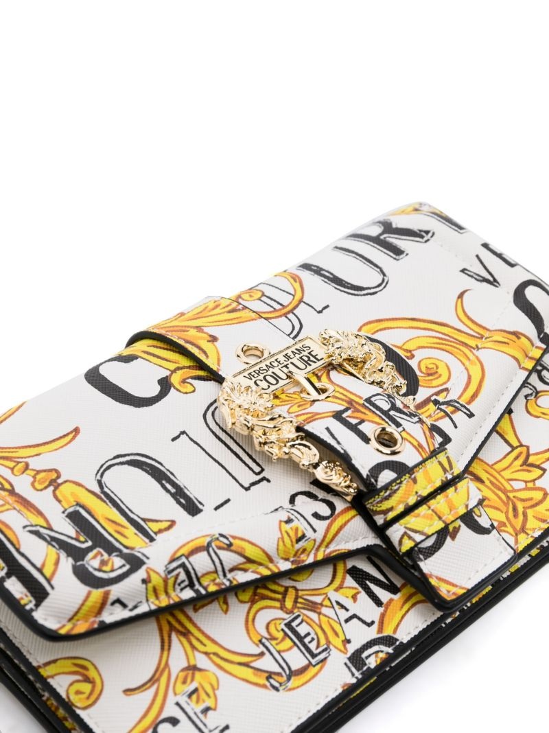 logo-print cross body bag - 5