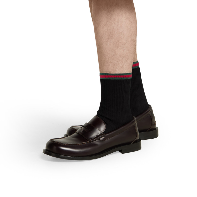 GUCCI Men's loafer with removable detail outlook