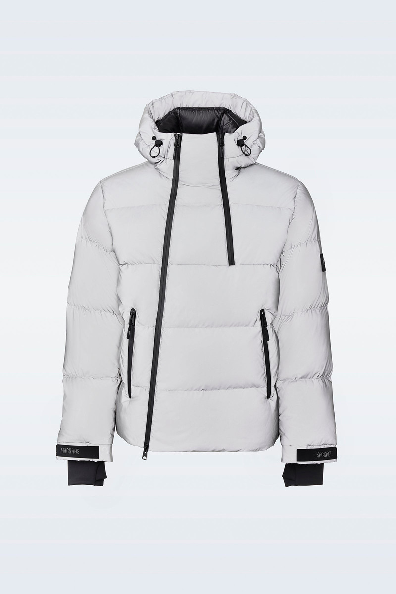 ジャケット・アウター Kenji510 Kenji, Down ski jacket with asymmetrical zip closure for men
