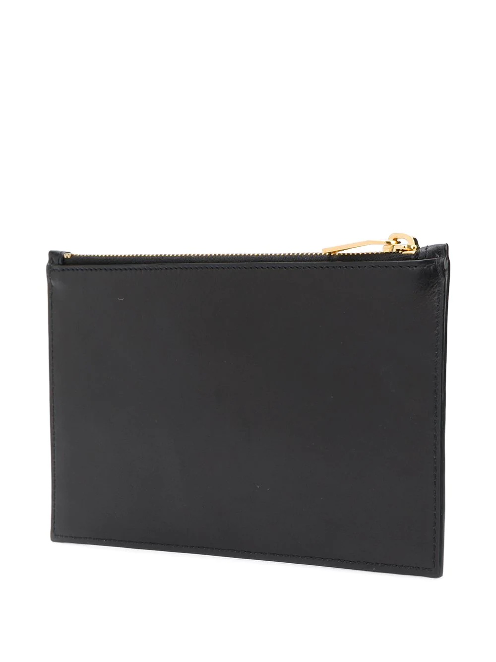 embossed logo clutch - 3