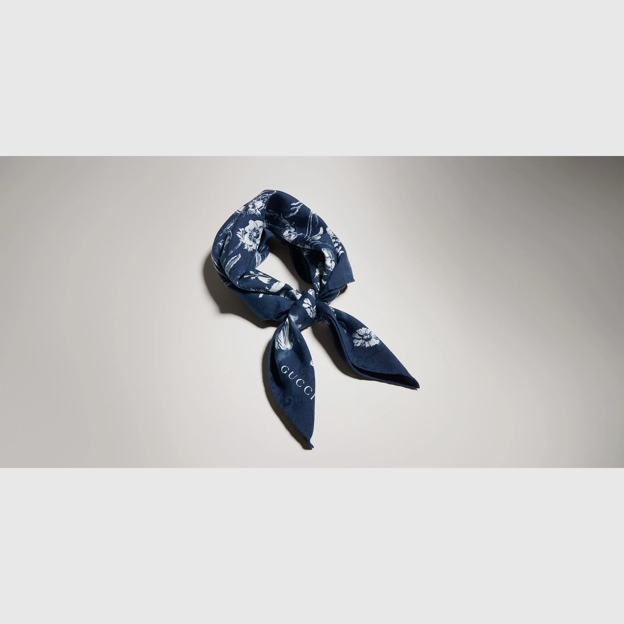 Cotton silk jacquard pocket square - 1
