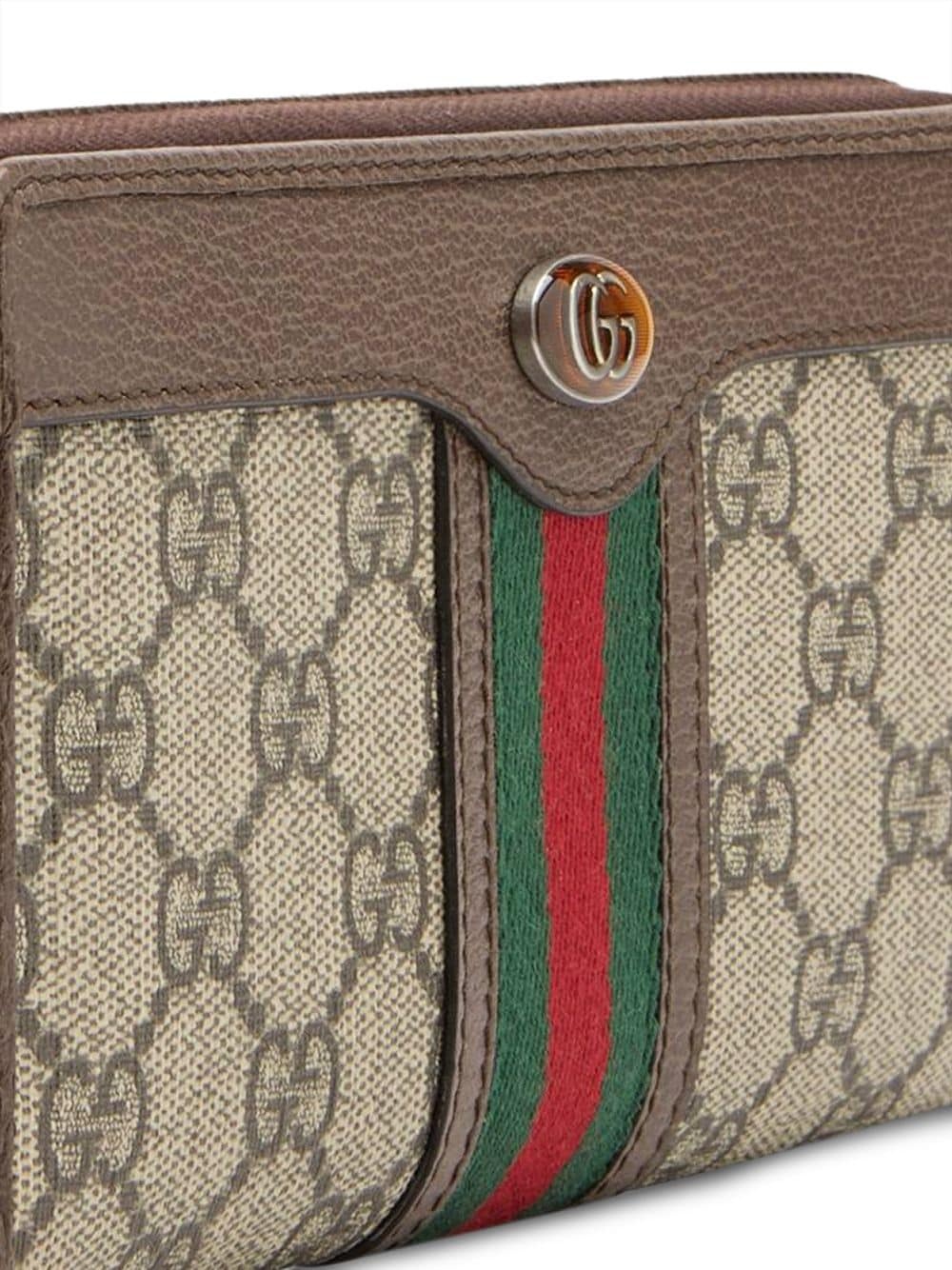 monogram pattern wallet - 3