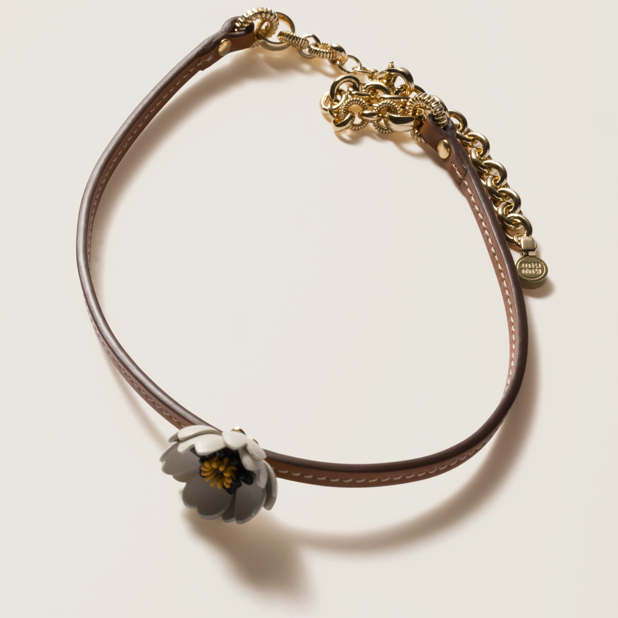 Leather choker - 2