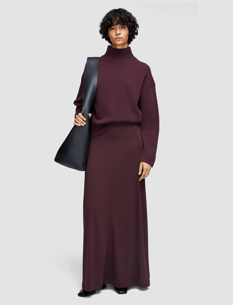 JOSEPH Wool Jersey Maxi Skirt outlook