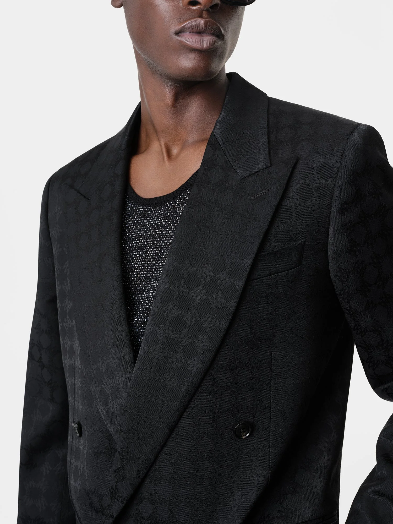 TONAL MA QUAD DOUBLE-BREASTED BLAZER - 1