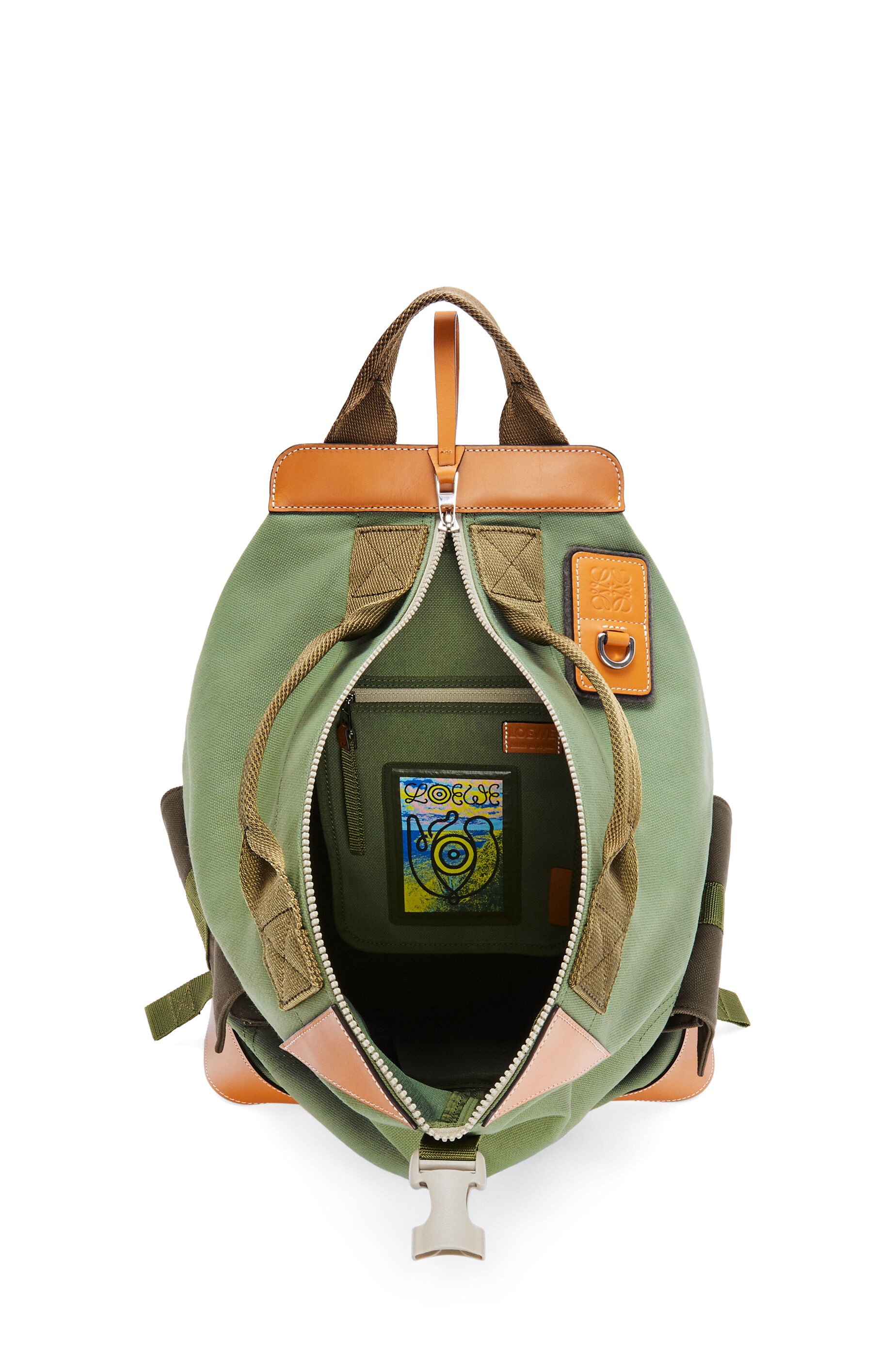 Convertible backpack in canvas - 5