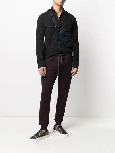 Dolce & Gabbana logo patch relaxed track pants outlook