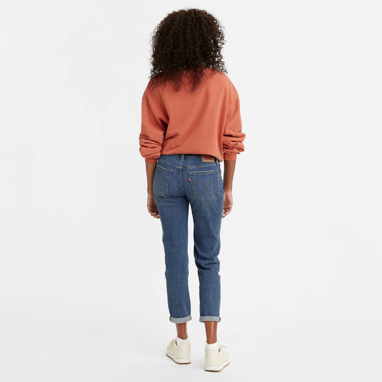 BOYFRIEND MID RISE WOMEN'S JEANS - 4