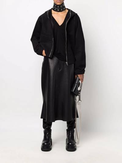 Rick Owens sealed hooded windbreaker outlook