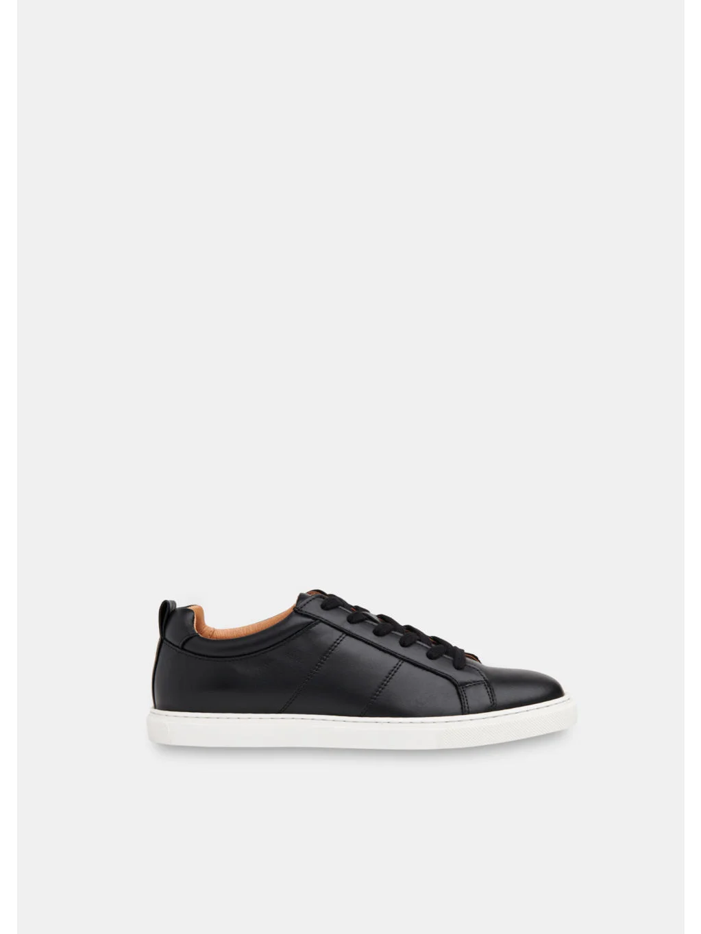 Koki lace-up low-top leather trainers - 1