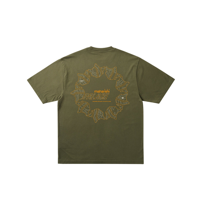 PALACE PALACE MAHARISHI TEMPLE STAR T-SHIRT OLIVE outlook