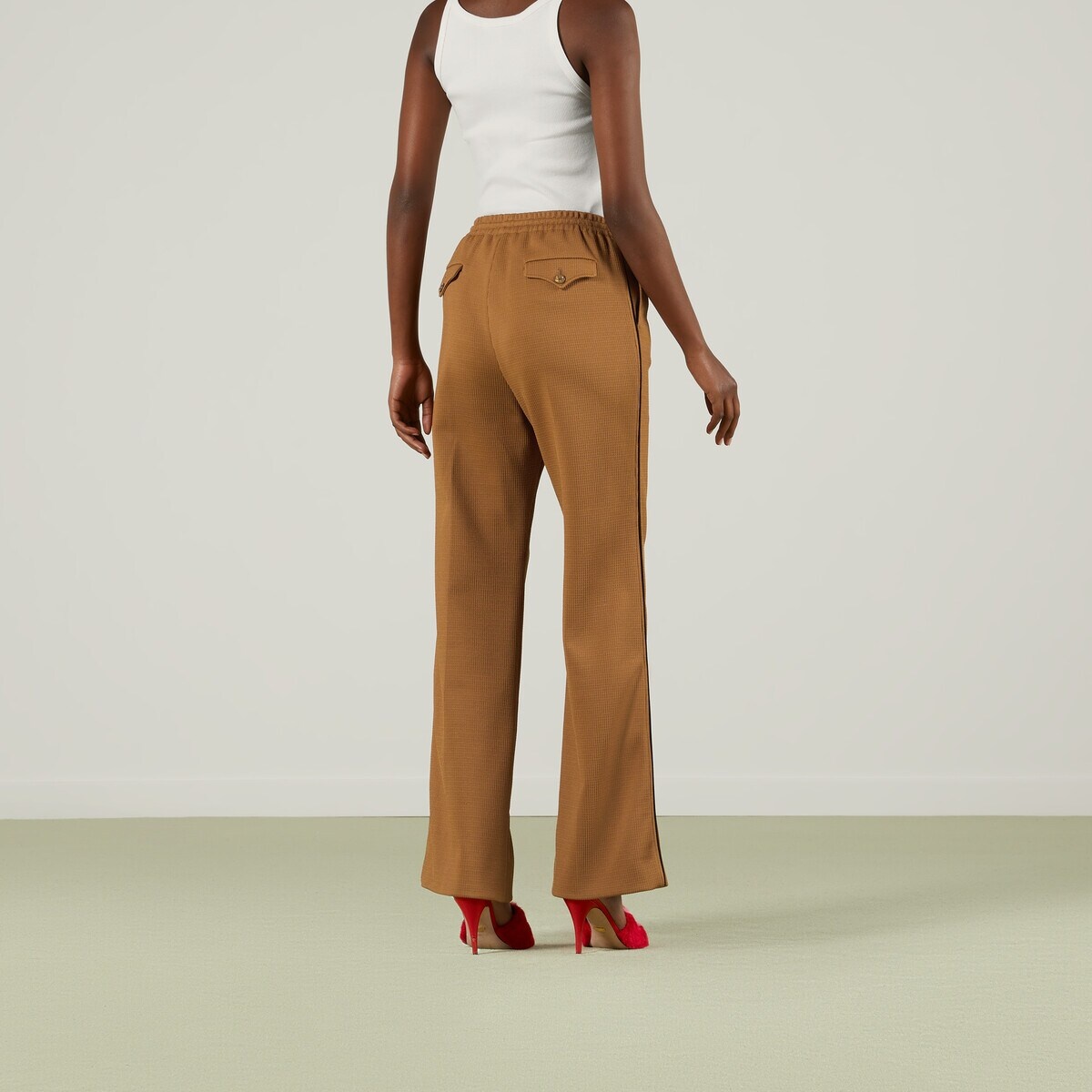 adidas x Gucci ripstop jersey pant - 8