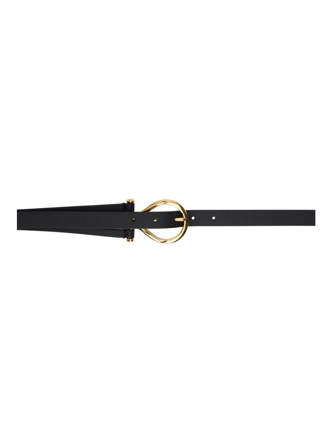Black Cutout Belt - 1