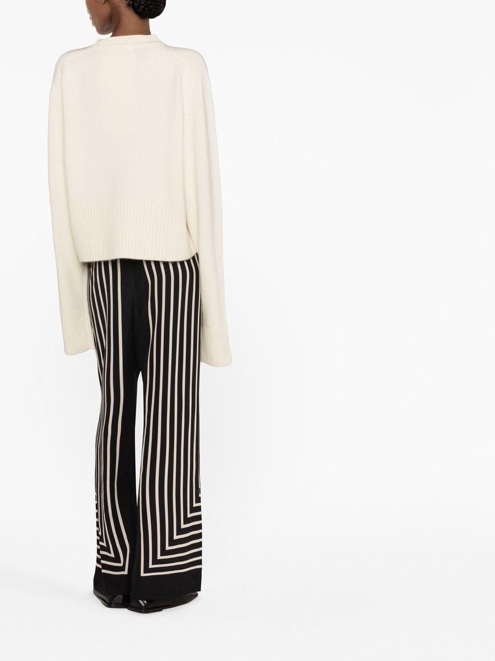 long-sleeve cashmere jumper - 4