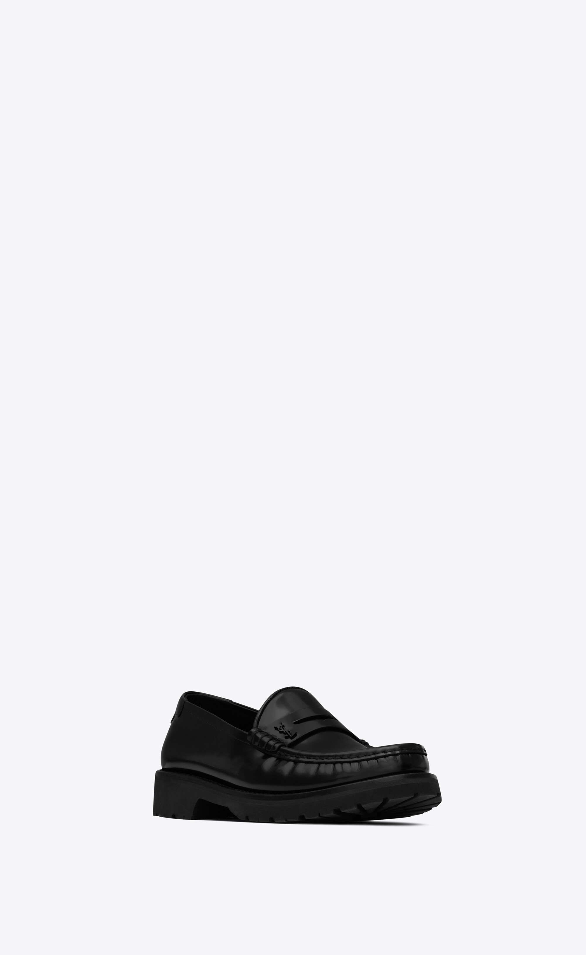 le loafer penny slippers in smooth leather - 4