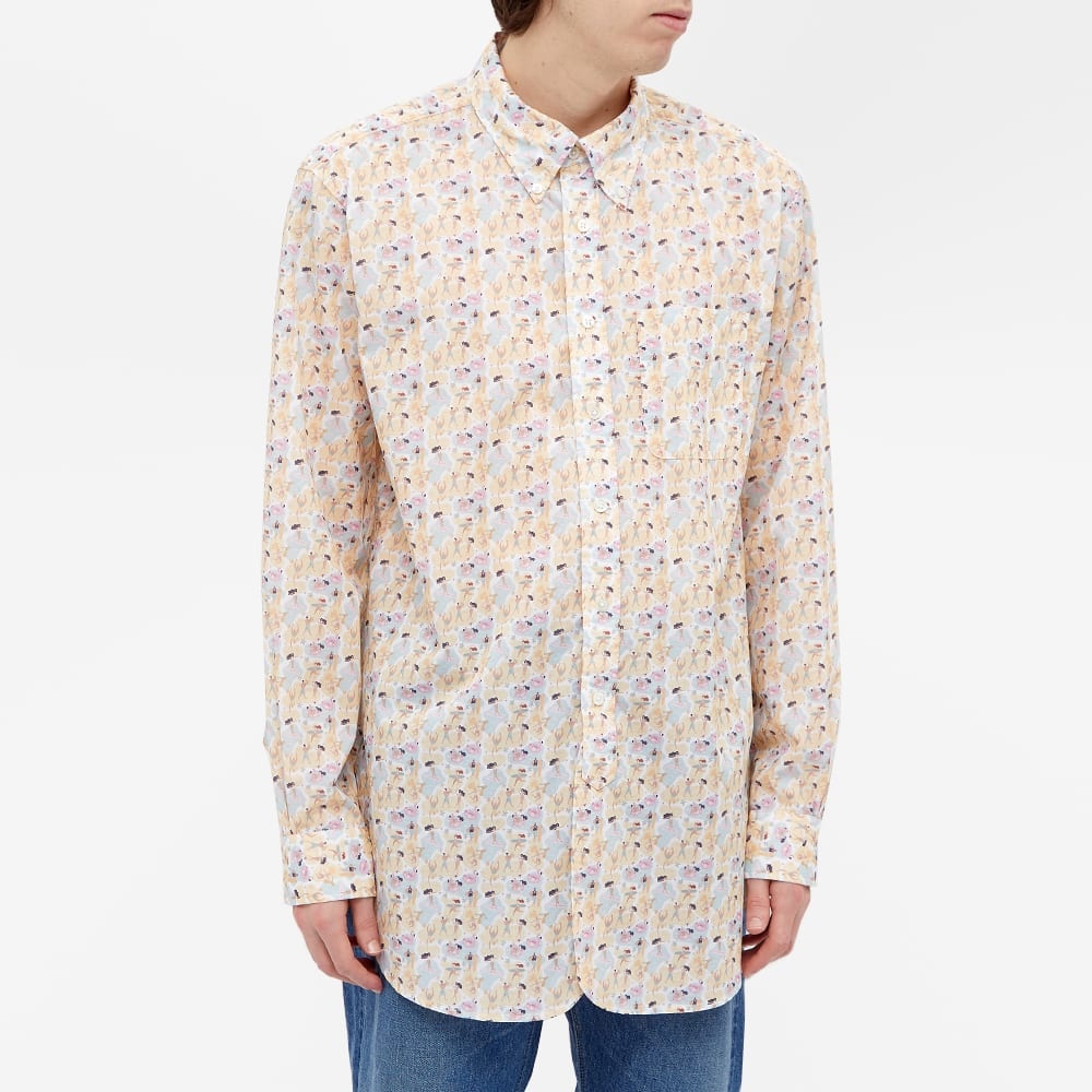 Engineered Garments 19Th Century Button Down Dancers Print Shirt - 4