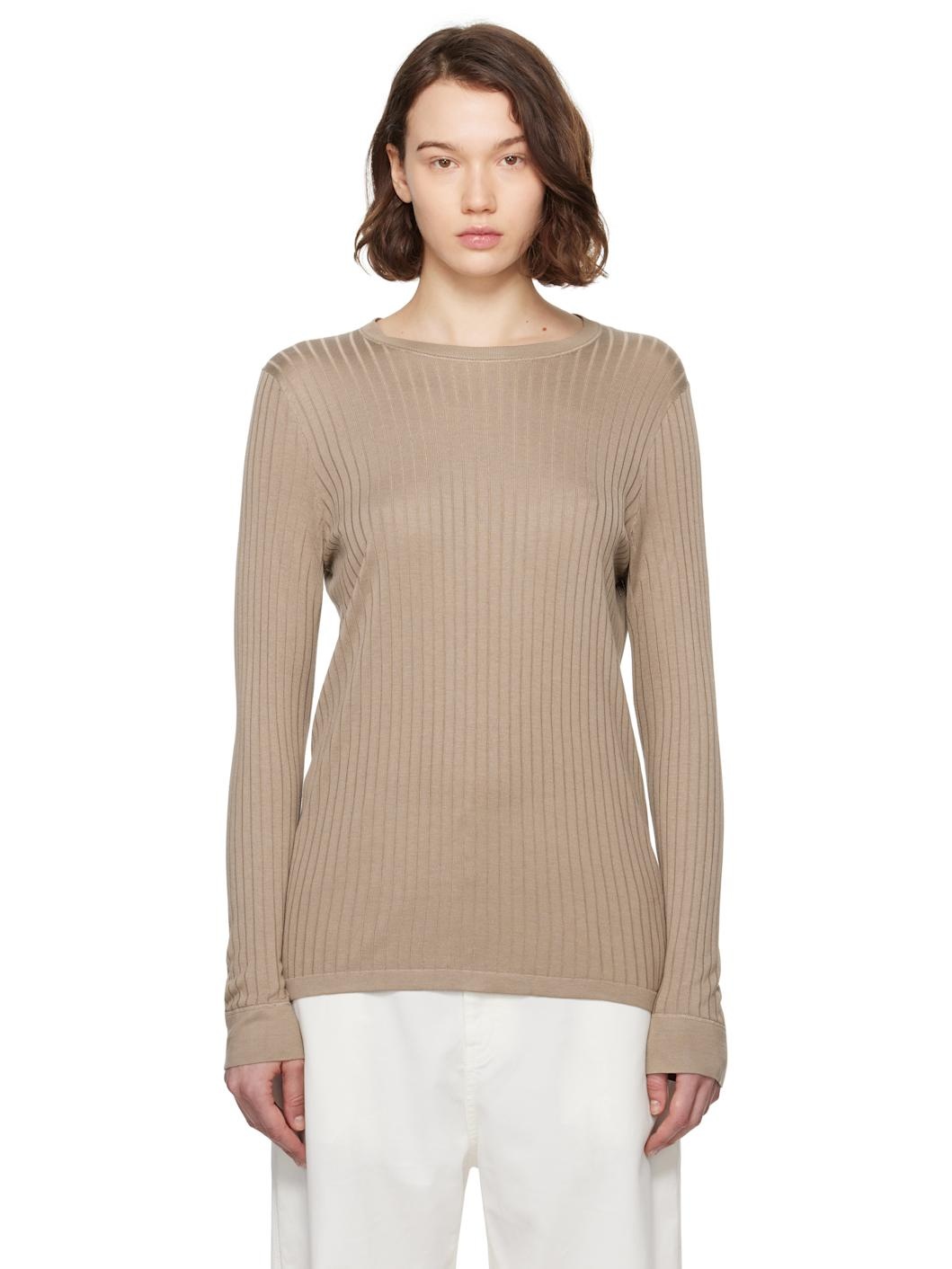 Beige Keya Sweater - 1