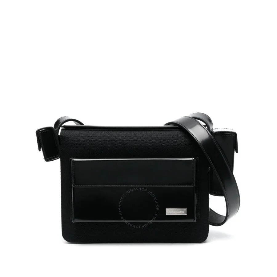 Ferragamo Multi-Pocket Zipped Calf Leaather Shoulder Bag - 1
