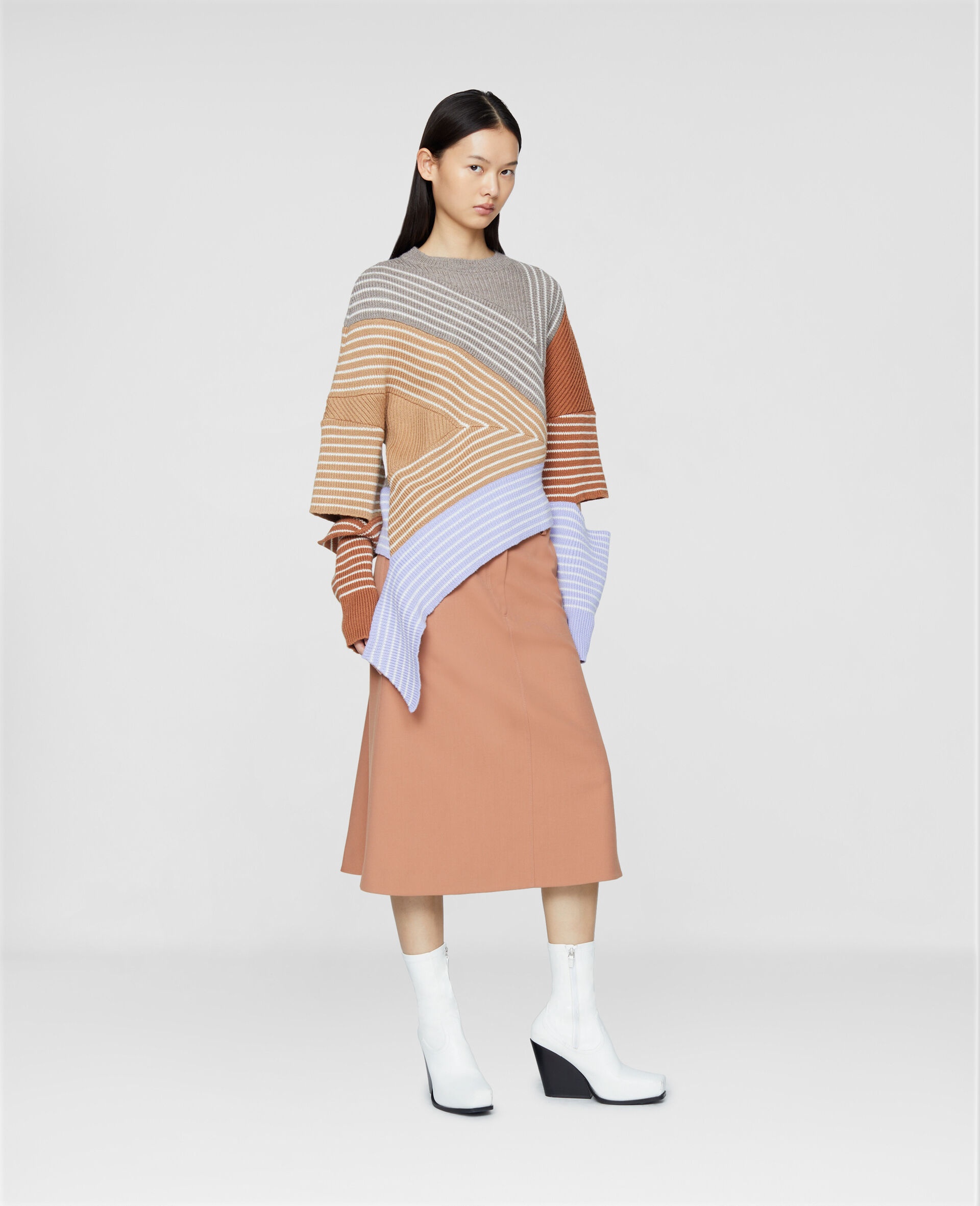 Tailored Wool Skirt - 2