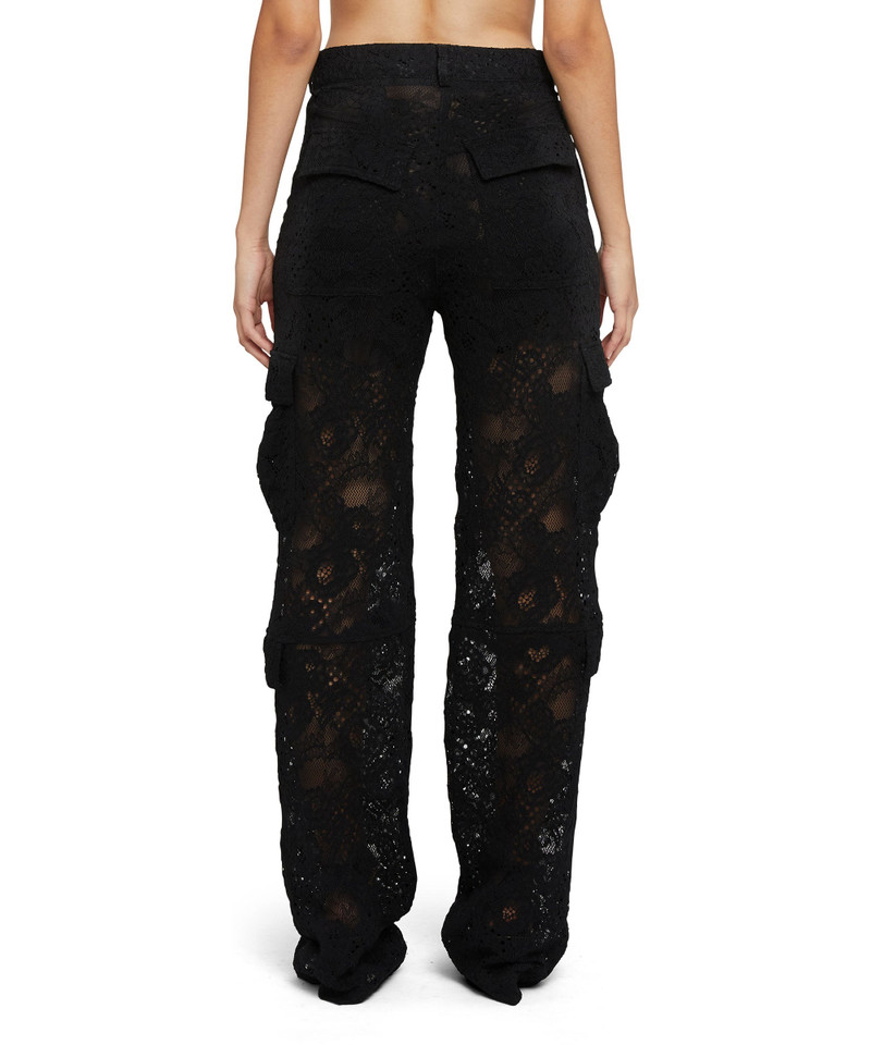 MSGM Lace cargo pants outlook