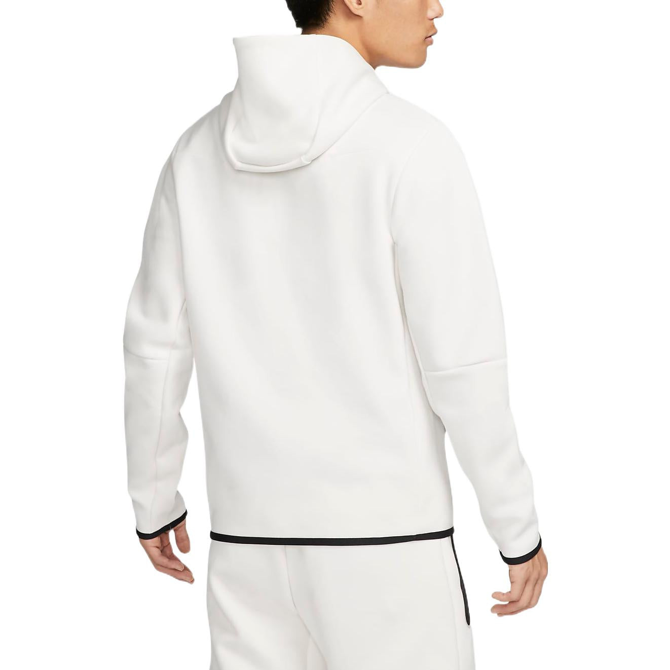 Nike Sportswear Tech Fleece Full-Zip Hoodie 'White' CU4490-072 - 4