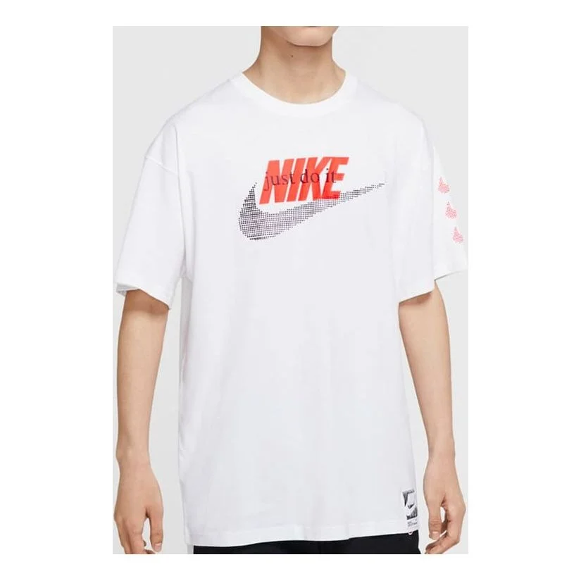 Nike Sportswear Retro Pattern Printing White CW0376-100 - 1