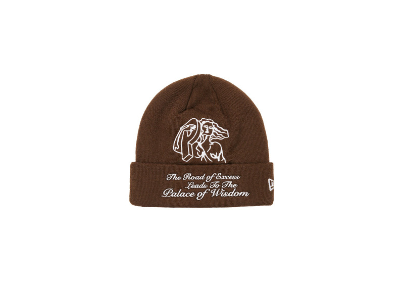 P-STATUE NEW ERA BEANIE BROWN - 1