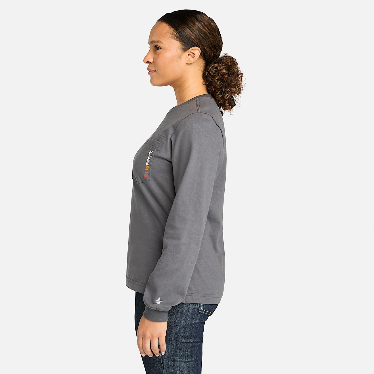 Women's Timberland PRO® Cotton Core Flame-Resistant Long-Sleeve T-Shirt - 5