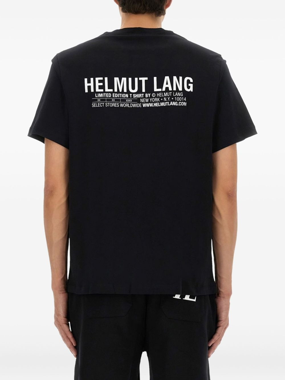 logo-detail cotton T-shirt - 3