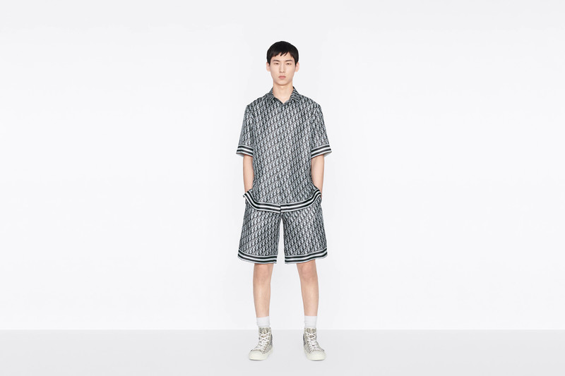 Dior Dior Oblique Pixel Bermuda Shorts outlook