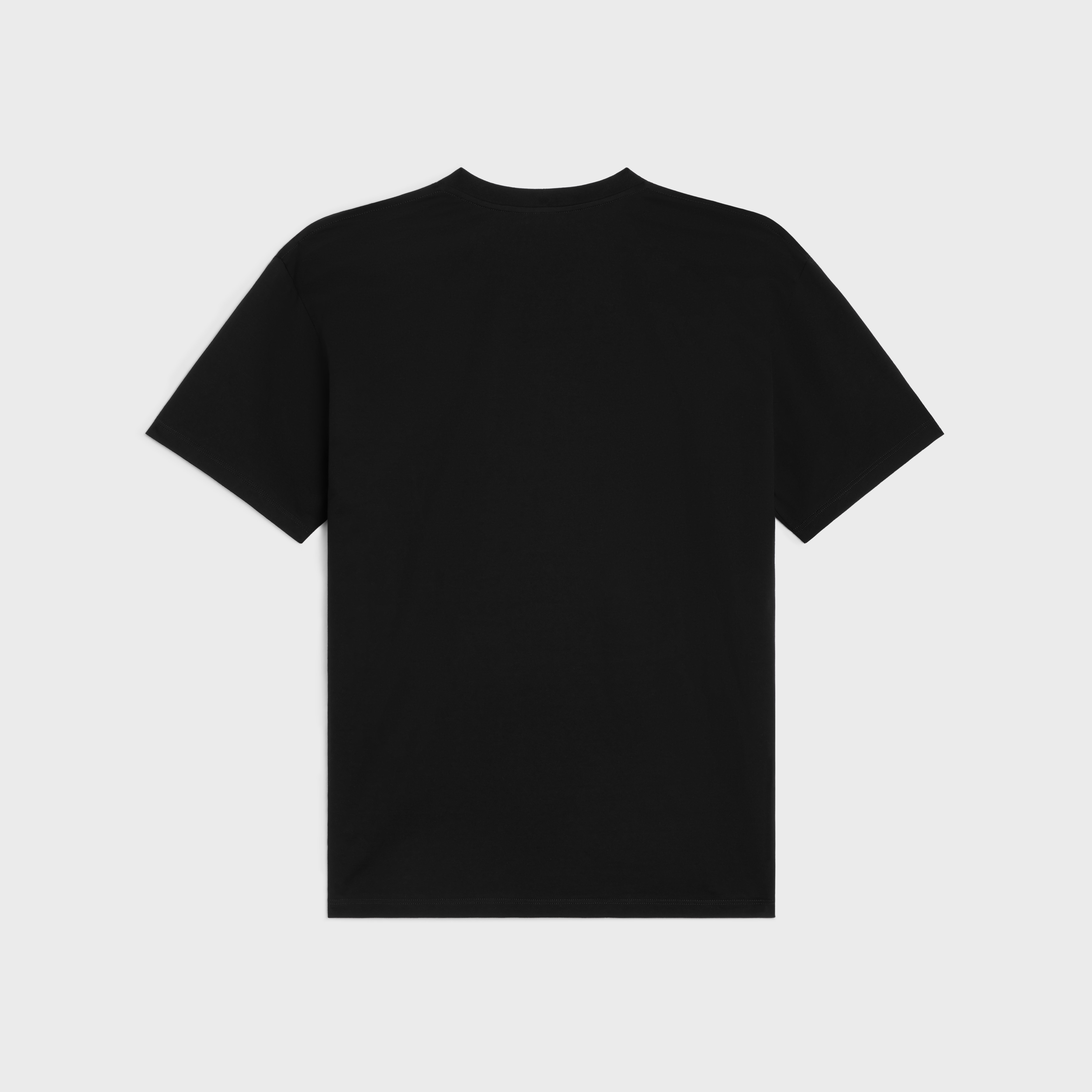 celine loose embroidered T-shirt in cotton jersey - 2