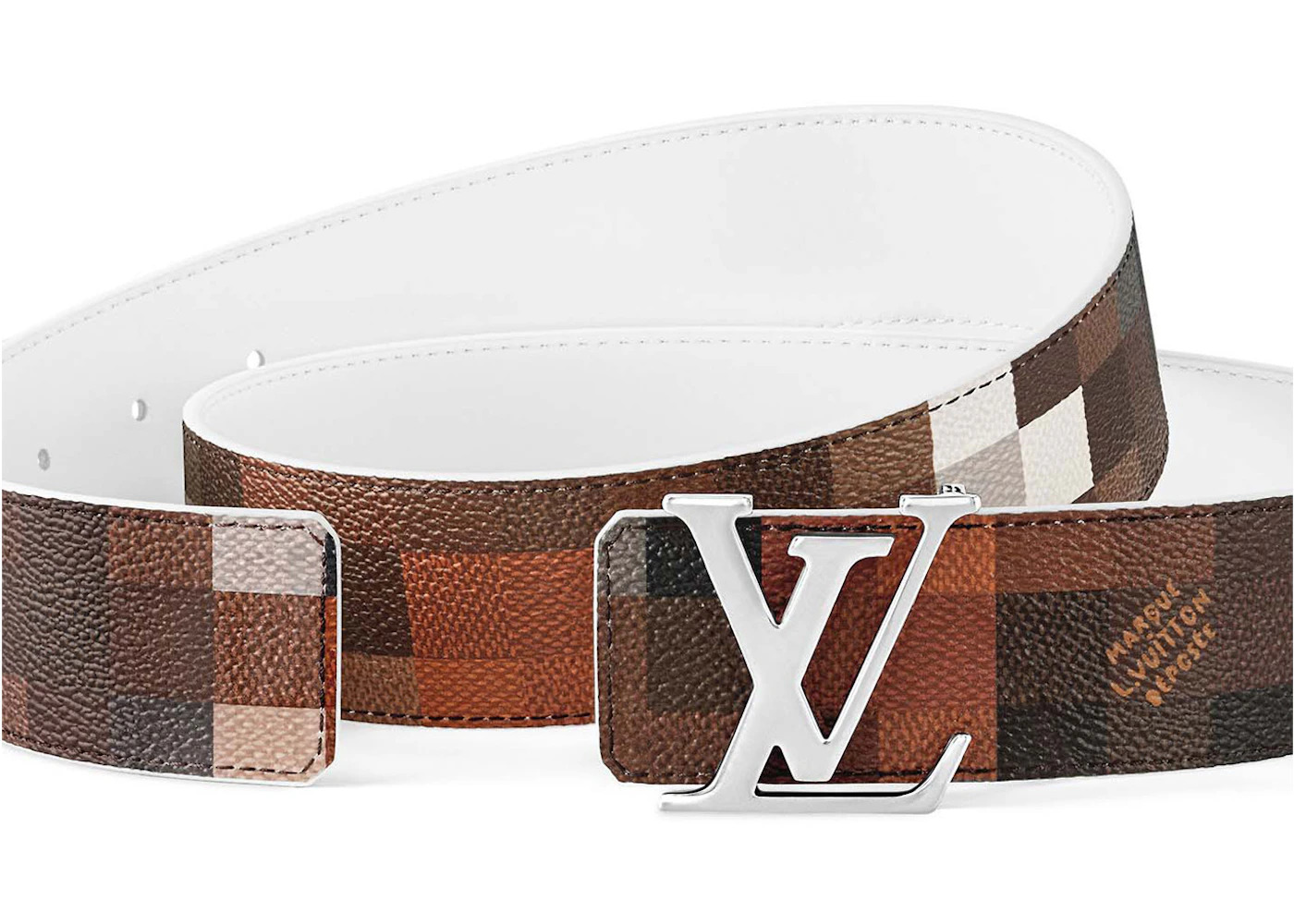 Louis Vuitton LV Initiales 40mm Reversible Belt Cowmooflage - 2