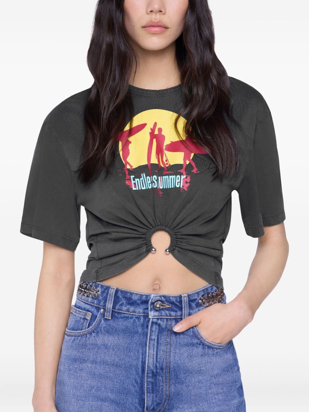 graphic-print T-shirt - 5