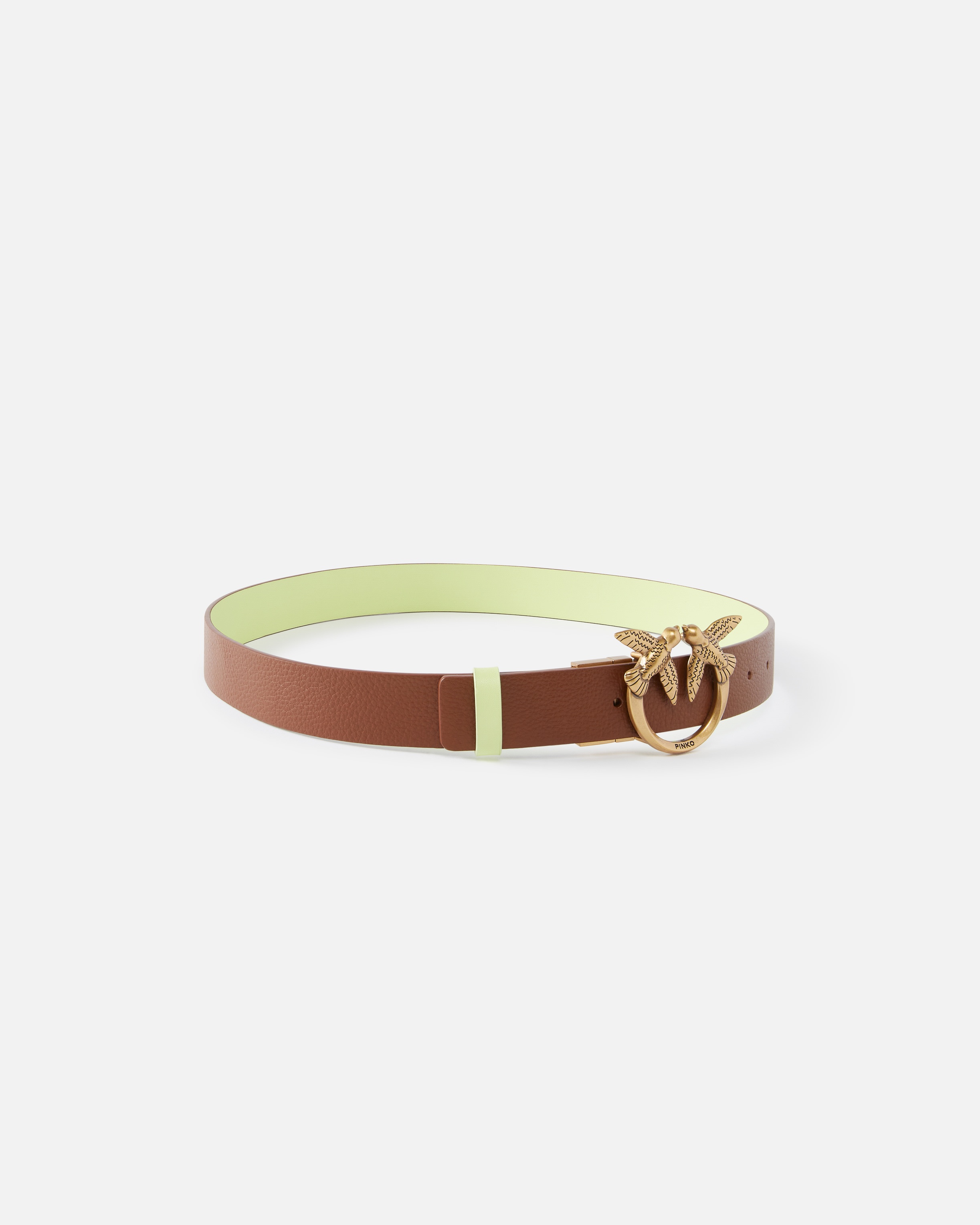 REVERSIBLE LOVE BIRDS BELT 3CM - 2