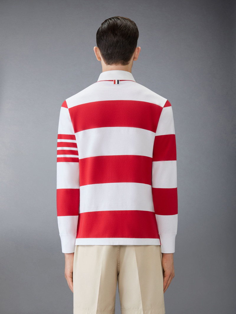 Thom Browne Classic 4-Bar Rugby Polo outlook