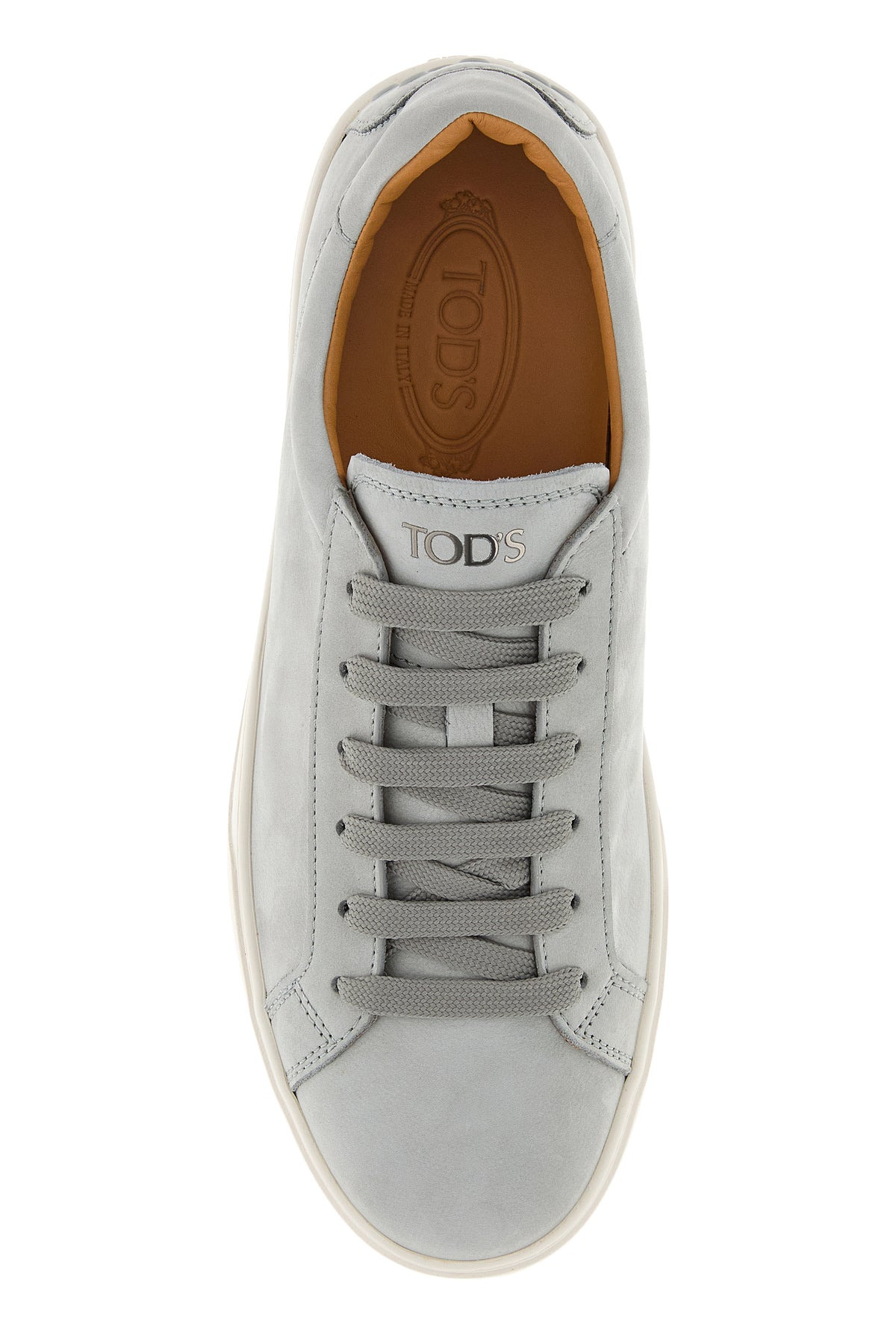 Grey suede sneakers - 4
