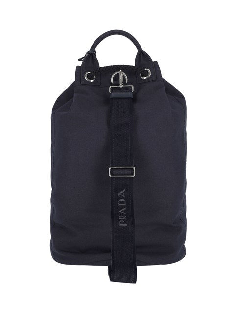 Prada Men Logo Bucket Bag - 3